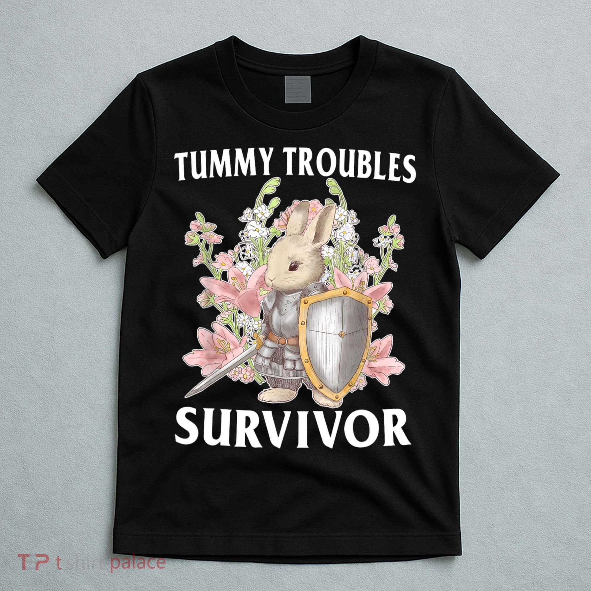 Tummy Troubles Survivor Funny Sarcastic Ibs Humor Statement T-Shirt