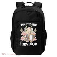 Tummy Troubles Survivor Funny Sarcastic Ibs Humor Statement Backpack thumb 0