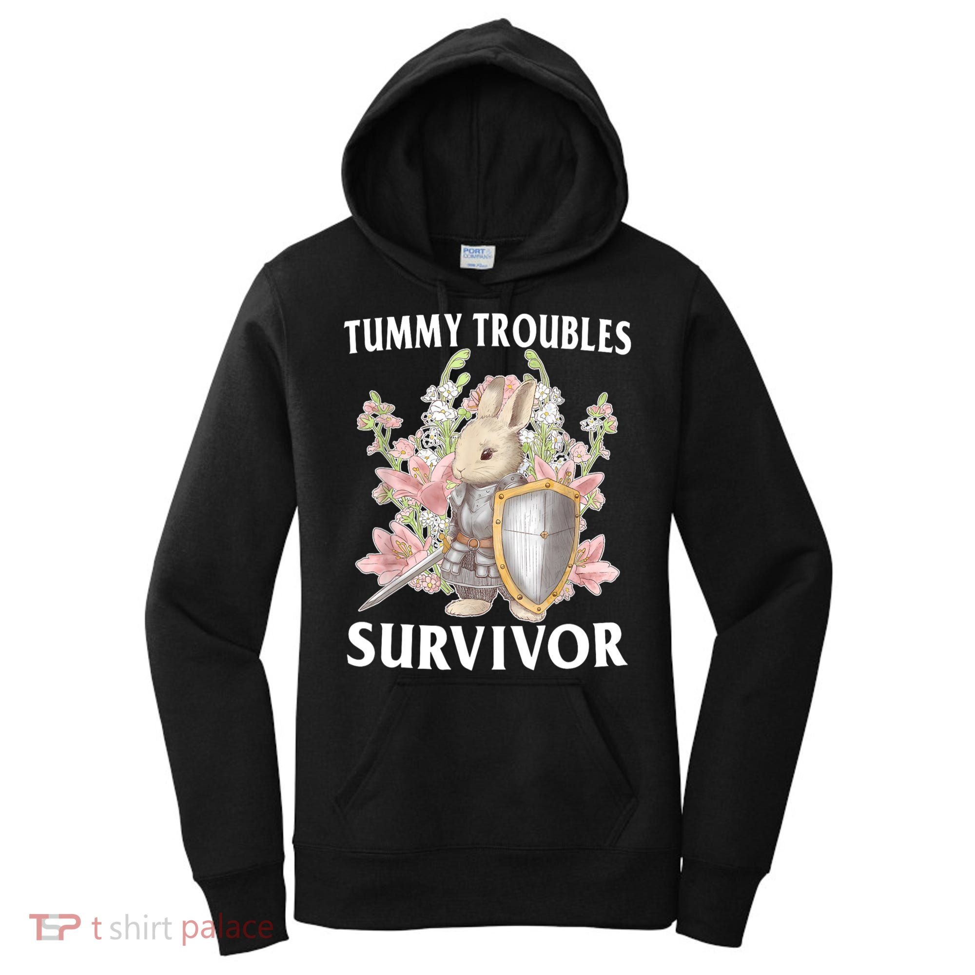Tummy Troubles Survivor Funny Sarcastic Ibs Humor Statement Women's Hoodie
