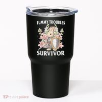 Tummy Troubles Survivor Funny Sarcastic Ibs Humor Statement Tumbler thumb 0