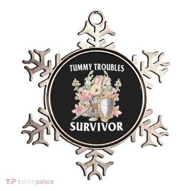 Tummy Troubles Survivor Funny Sarcastic Ibs Humor Statement Ornament