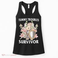 Tummy Troubles Survivor Funny Sarcastic Ibs Humor Statement Women's Tank Top thumb 0