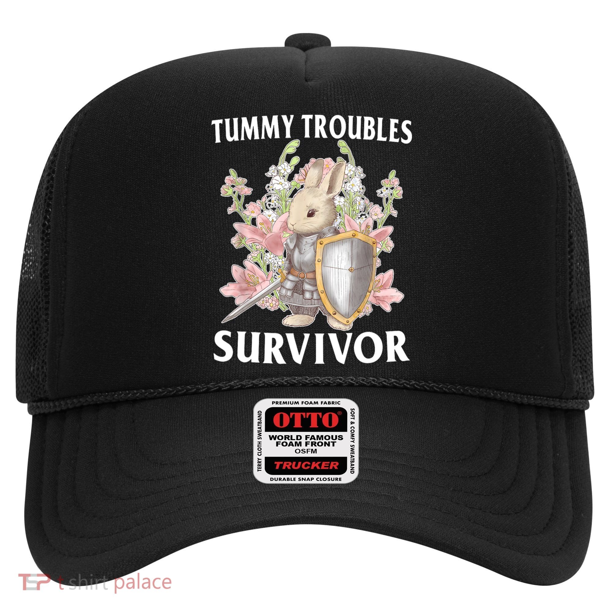 Tummy Troubles Survivor Funny Sarcastic Ibs Humor Statement Hat
