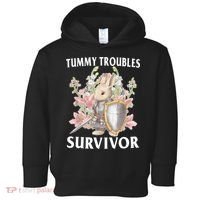 Tummy Troubles Survivor Funny Sarcastic Ibs Humor Statement Toddler Hoodie thumb 0