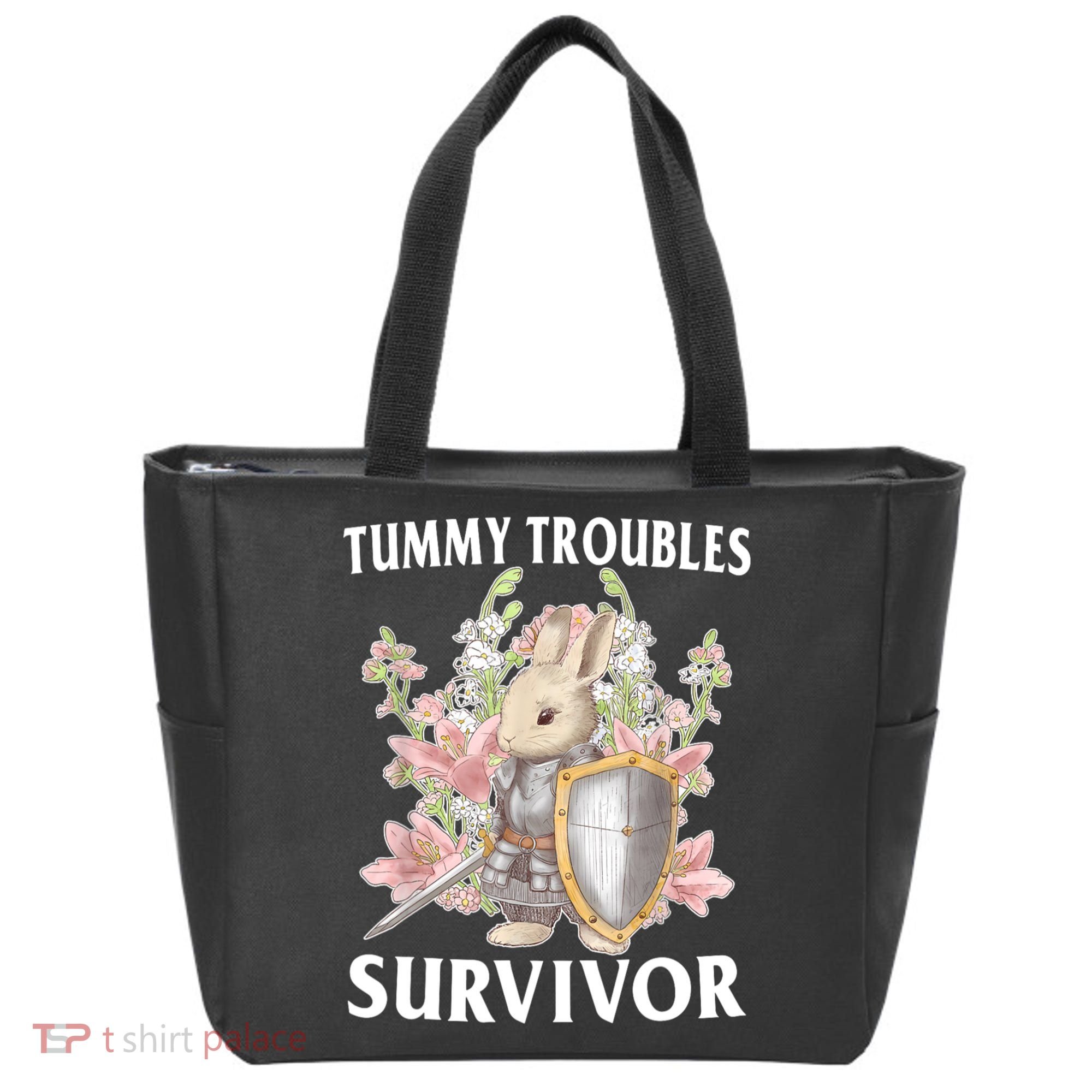 Tummy Troubles Survivor Funny Sarcastic Ibs Humor Statement Tote Bag