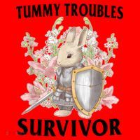 Tummy Troubles Survivor Funny Sarcastic Ibs Humor Statement Santa Hat thumb 1