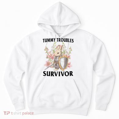 Tummy Troubles Survivor Funny Sarcastic Ibs Humor Statement Hoodie