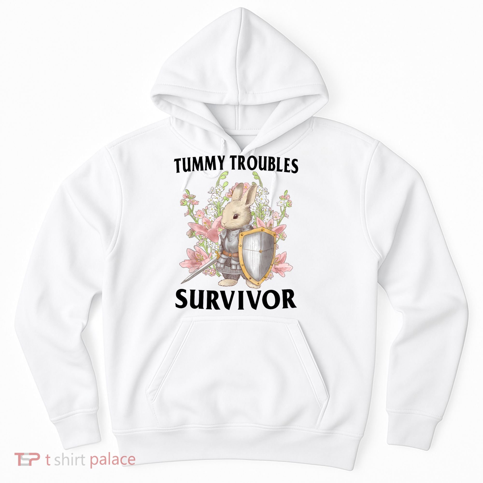 Tummy Troubles Survivor Funny Sarcastic Ibs Humor Statement Hoodie
