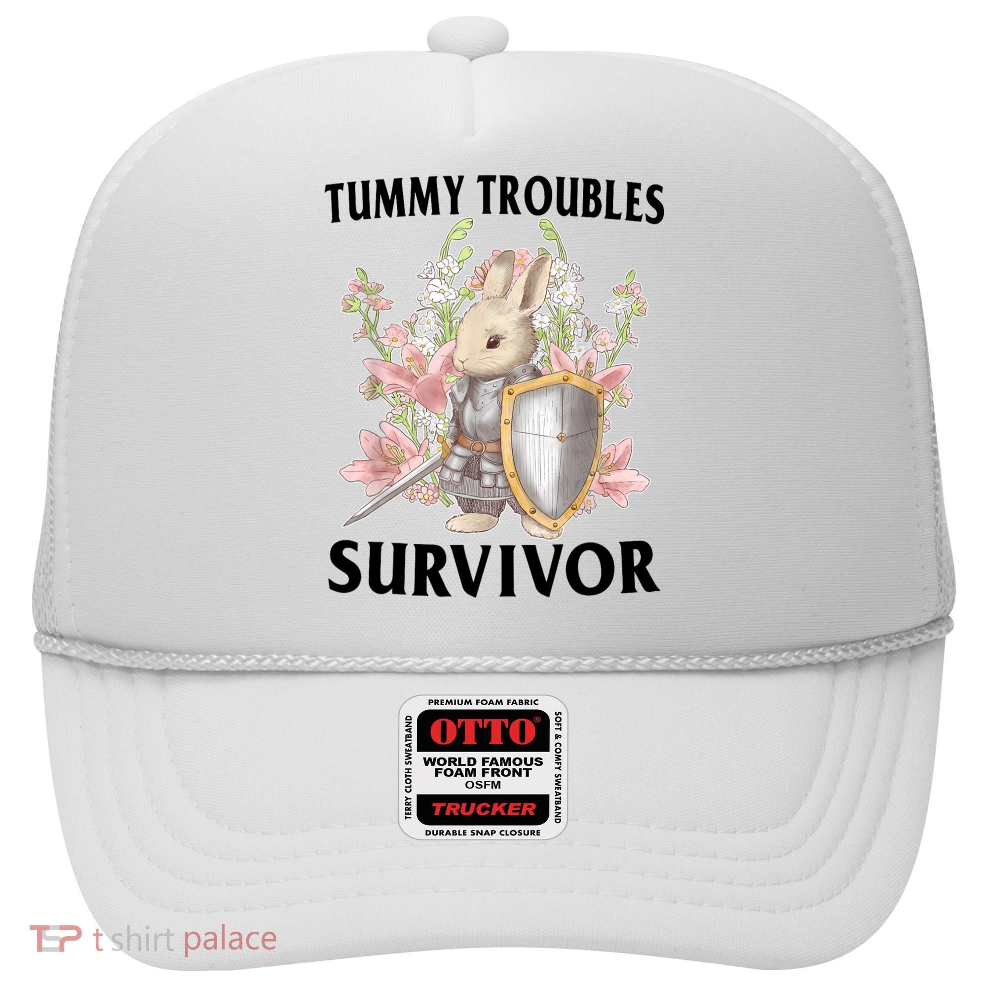 Tummy Troubles Survivor Funny Sarcastic Ibs Humor Statement Hat