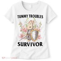 Tummy Troubles Survivor Funny Sarcastic Ibs Humor Statement Women's T-Shirt thumb 0