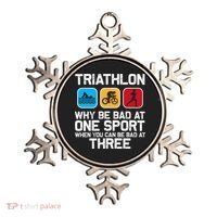 Triathlon Triathlete Swim Bike Run Sport Ornament thumb 0