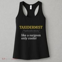 Taxidermist Taxidermy Stuffed Animal Lover Wildlife Fan Women's Tank Top thumb 3