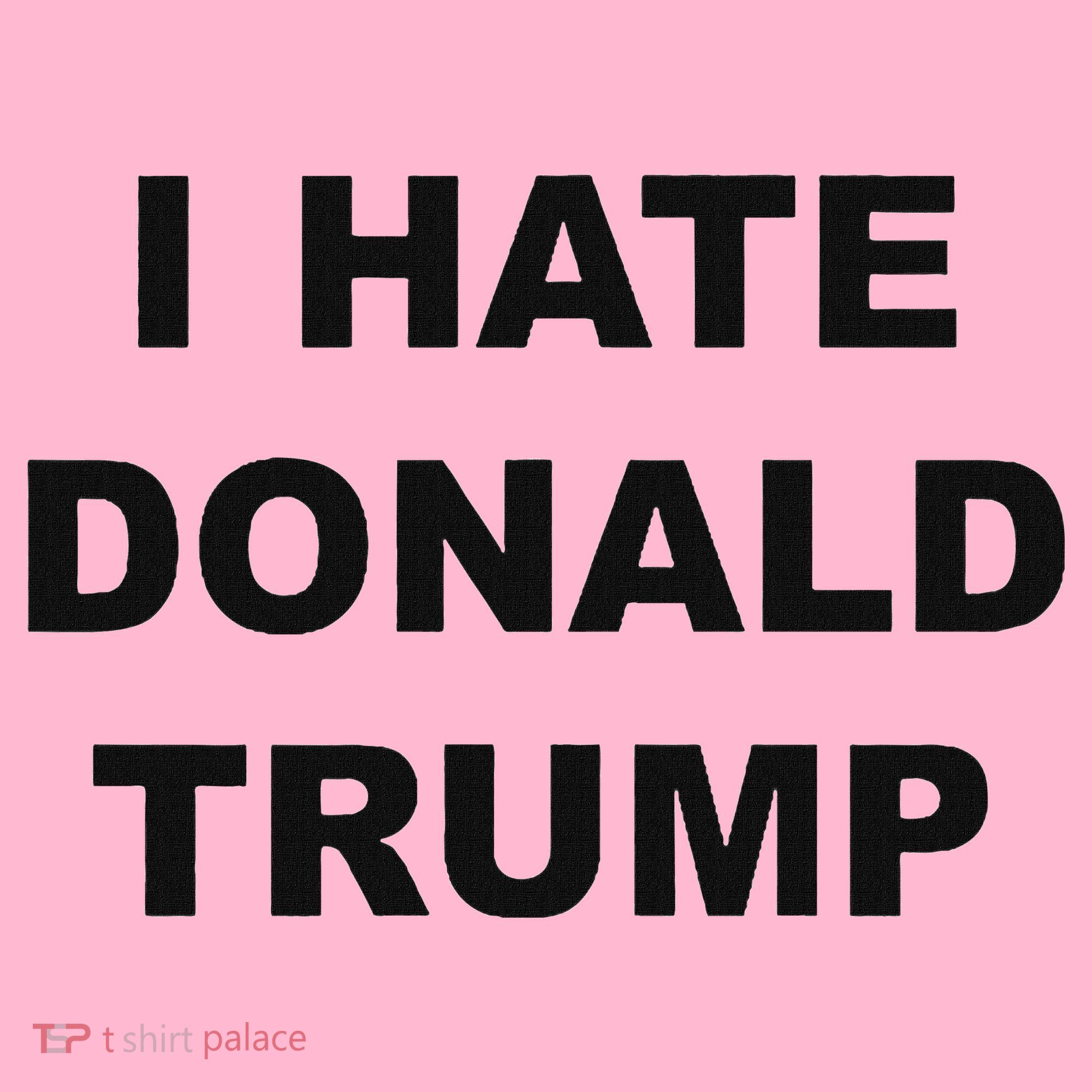 Top That Says I Hate Donald Trump Anti Trump Sucks Coaster