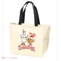 Tis The Season Christmas Santa Cookie Tote Bag thumb 3