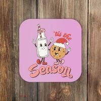 Tis The Season Christmas Santa Cookie Coaster thumb 0