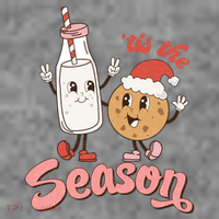 Tis The Season Christmas Santa Cookie Toddler Hoodie thumb 2
