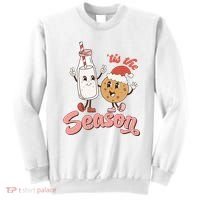 Tis The Season Christmas Santa Cookie Sweatshirt thumb 0