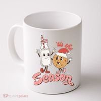 Tis The Season Christmas Santa Cookie Coffee Mug thumb 0