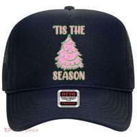 Tis The Season Pink Christmas Tree Hat thumb 0