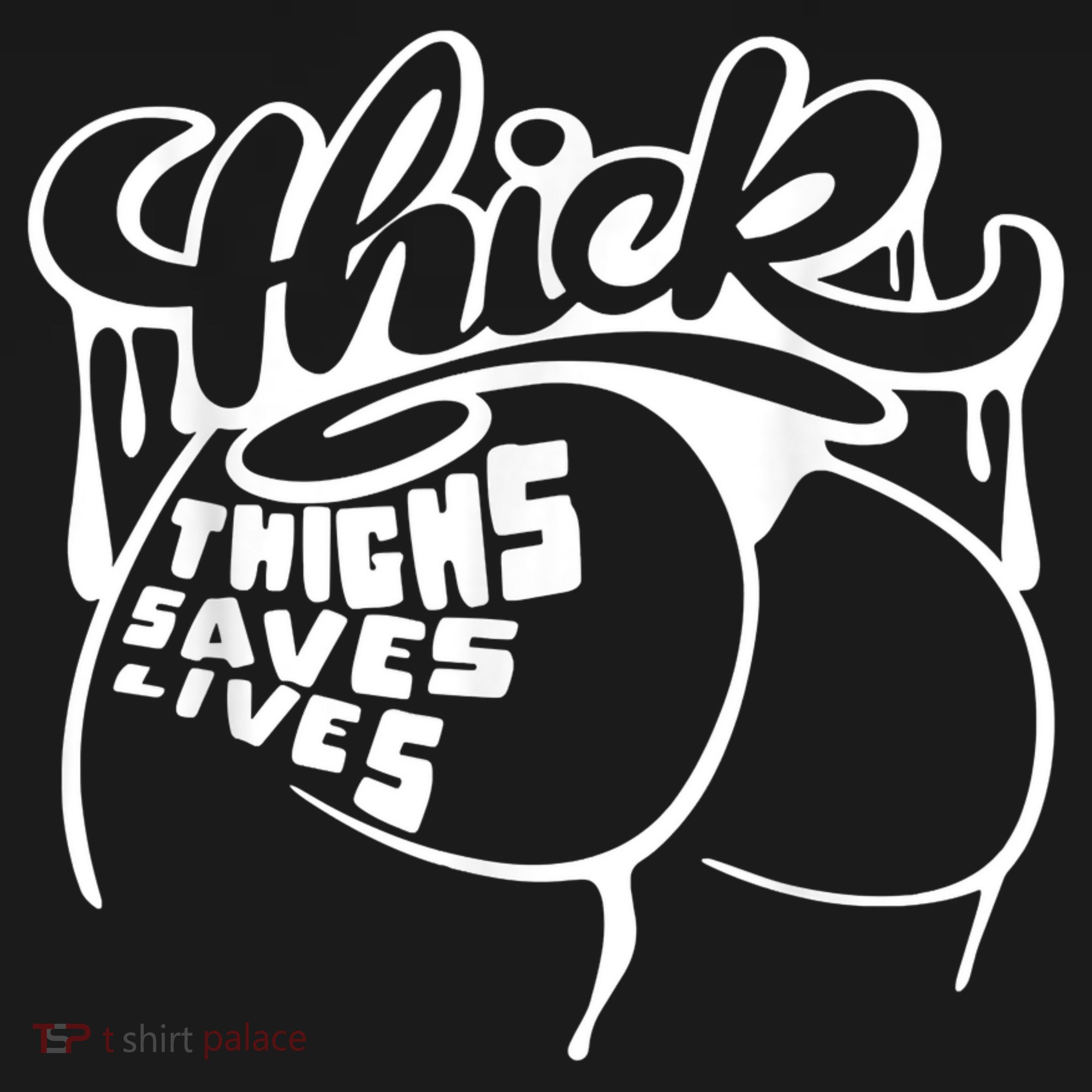 Thick Thighs Save Lives Tee Gym Workout Thick Thighs USA-Made Doggie Bandana