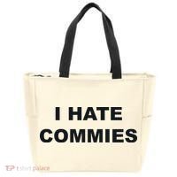 Top That Says Hate Commies Anti Commie Communism Sucks Tote Bag thumb 0