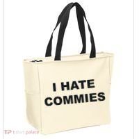 Top That Says Hate Commies Anti Commie Communism Sucks Tote Bag thumb 2