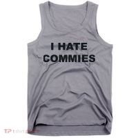 Top That Says Hate Commies Anti Commie Communism Sucks Tank Top thumb 0
