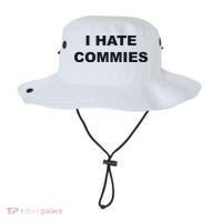 Top That Says Hate Commies Anti Commie Communism Sucks Bucket Hat thumb 0