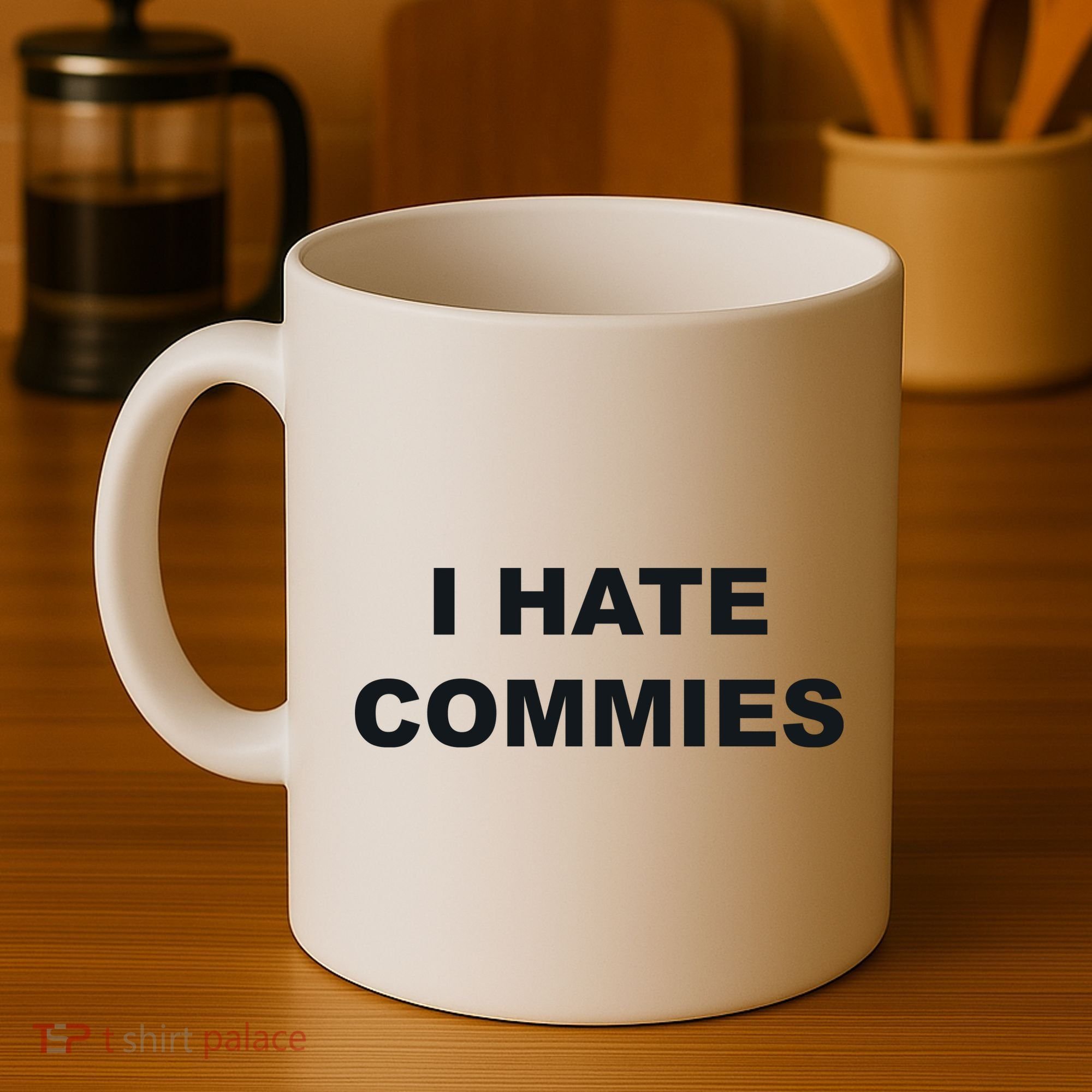 Top That Says Hate Commies Anti Commie Communism Sucks Coffee Mug