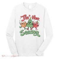 Tis The Season Christmas Holiday Festive Long Sleeve Shirt thumb 0