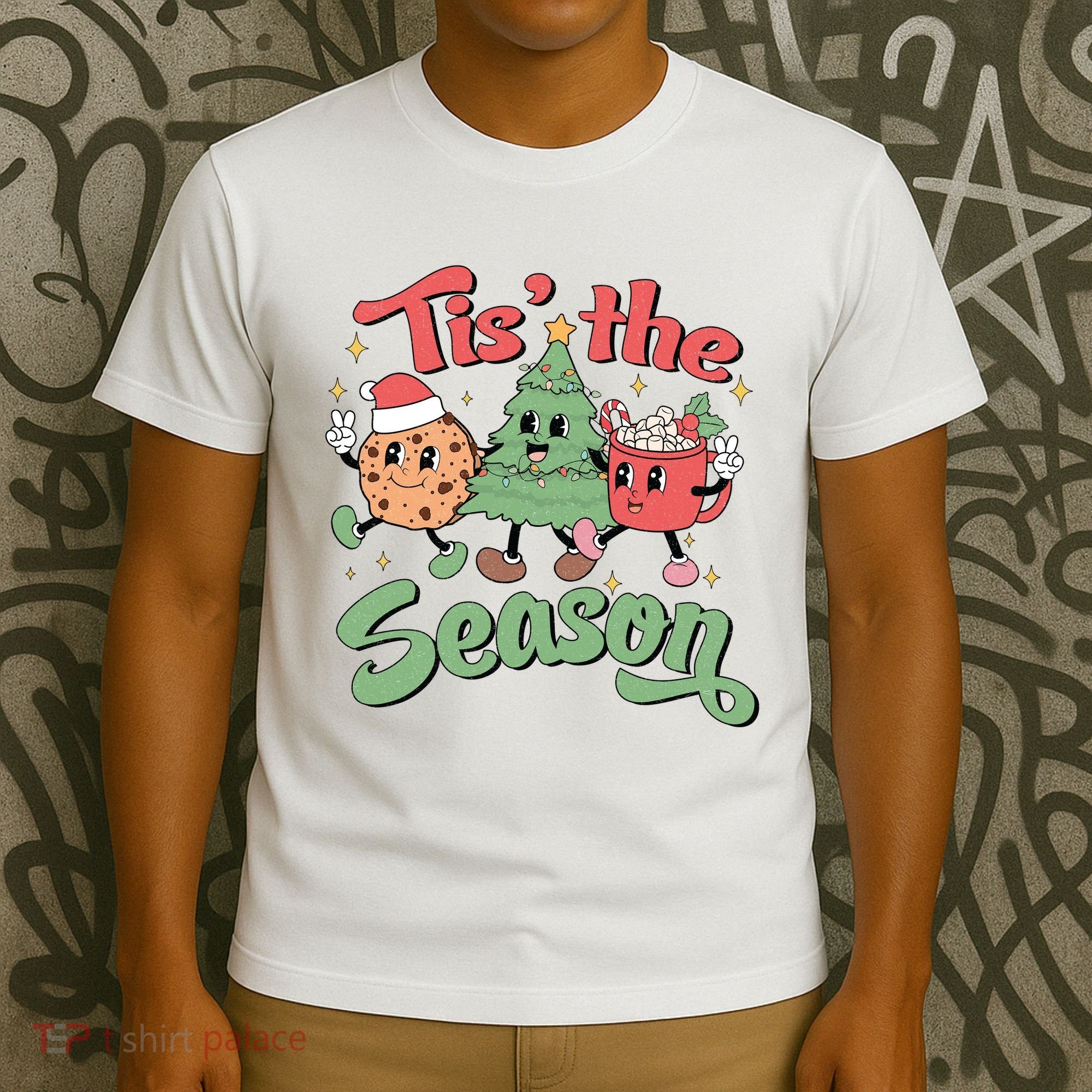 Tis The Season Christmas Holiday Festive T-Shirt