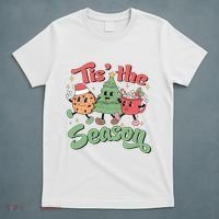 Tis The Season Christmas Holiday Festive T-Shirt thumb 5