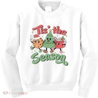Tis The Season Christmas Holiday Festive Kids Sweatshirt thumb 0