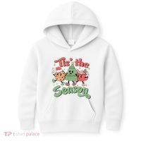 Tis The Season Christmas Holiday Festive Kids Hoodie thumb 0