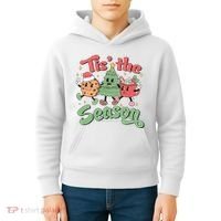 Tis The Season Christmas Holiday Festive Kids Hoodie thumb 4