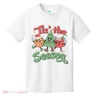 Tis The Season Christmas Holiday Festive Kids T-Shirt thumb 0