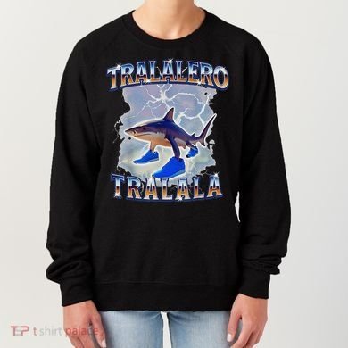 Tralalero Tralala Shark Meme Bootle Women's Sweatshirt