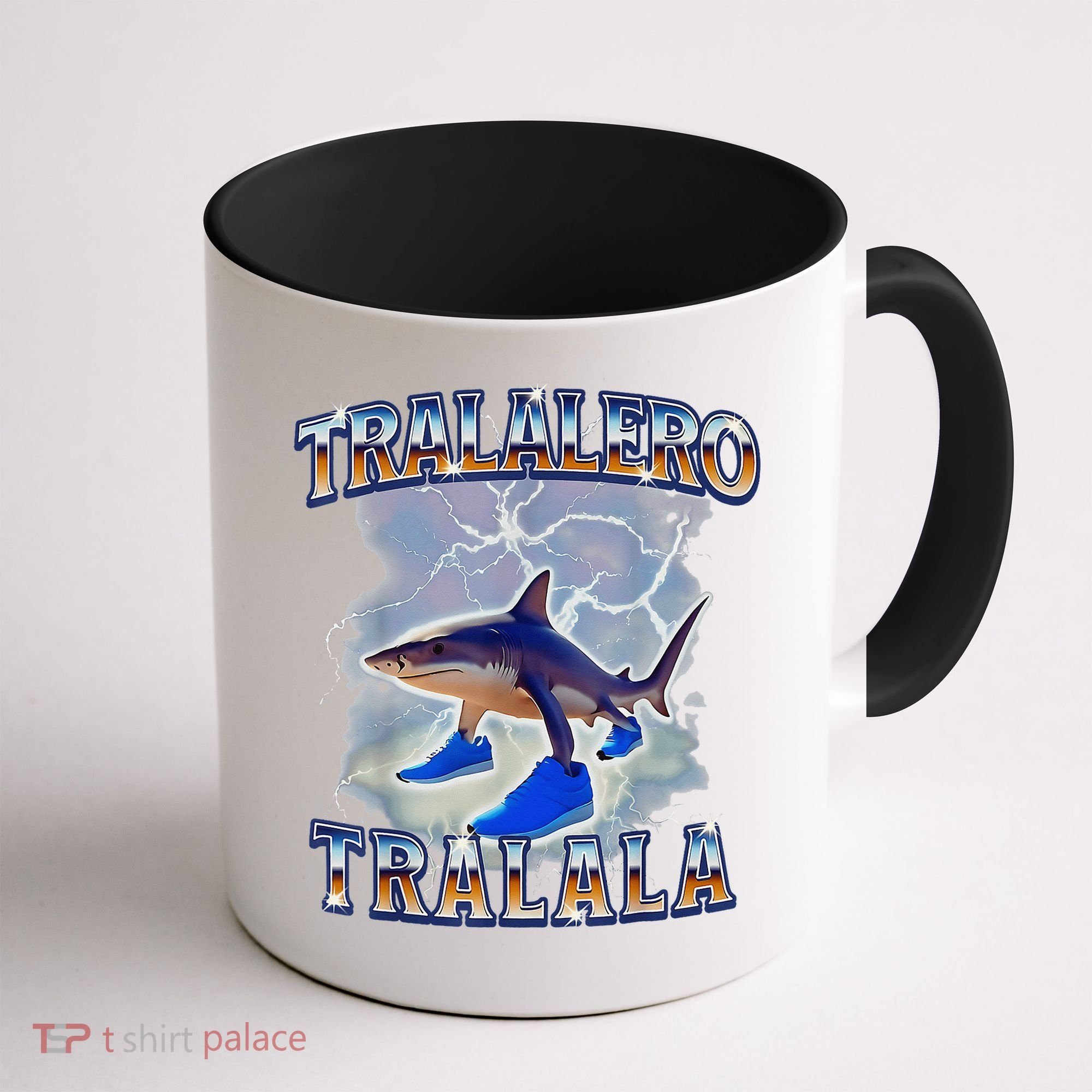 Tralalero Tralala Shark Meme Bootle Coffee Mug
