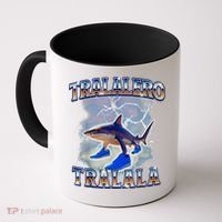 Tralalero Tralala Shark Meme Bootle Coffee Mug thumb 0