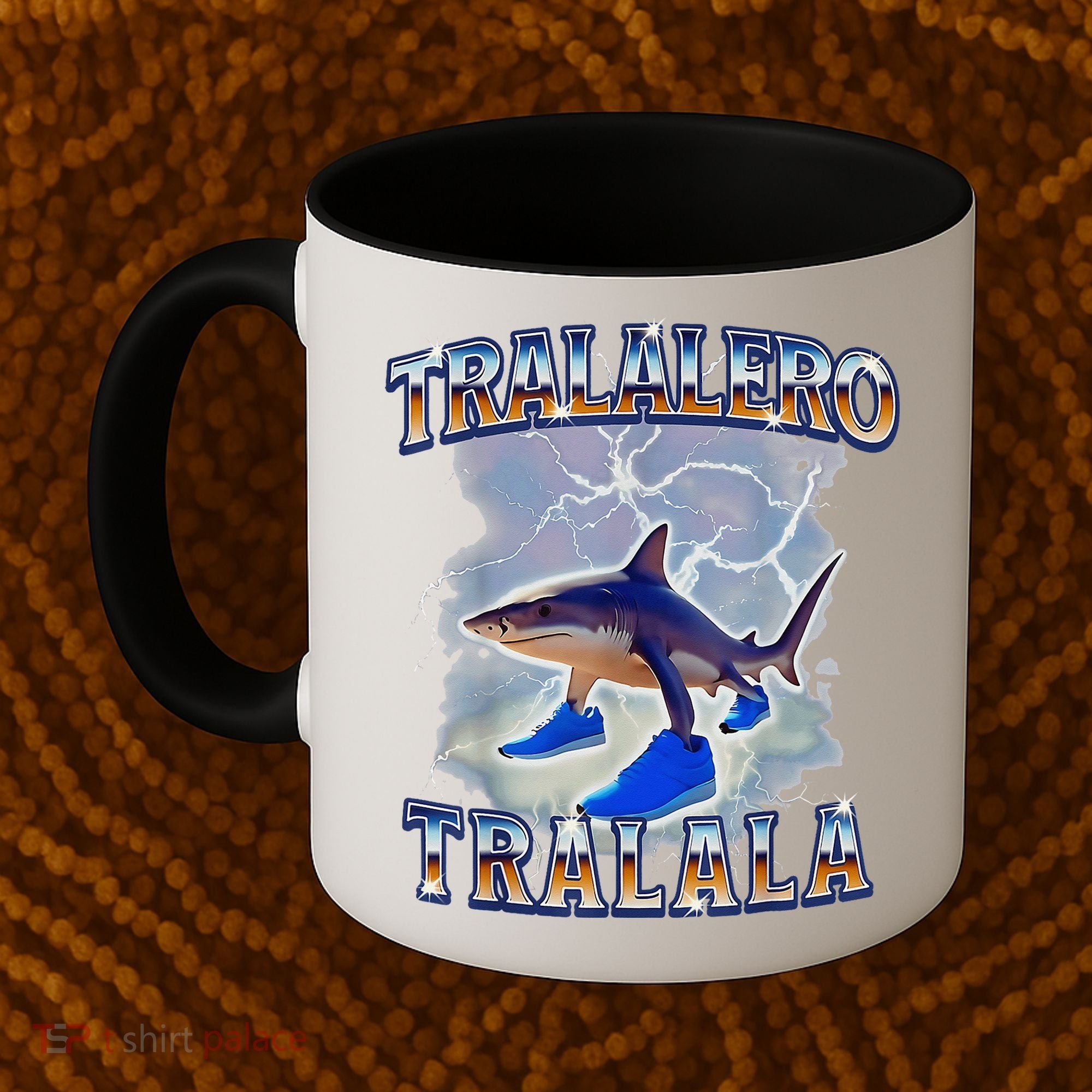 Tralalero Tralala Shark Meme Bootle Coffee Mug