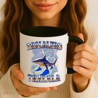 Tralalero Tralala Shark Meme Bootle Coffee Mug thumb 3