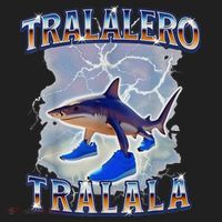 Tralalero Tralala Shark Meme Bootle Beanie thumb 2