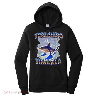 Tralalero Tralala Shark Meme Bootle Women's Hoodie