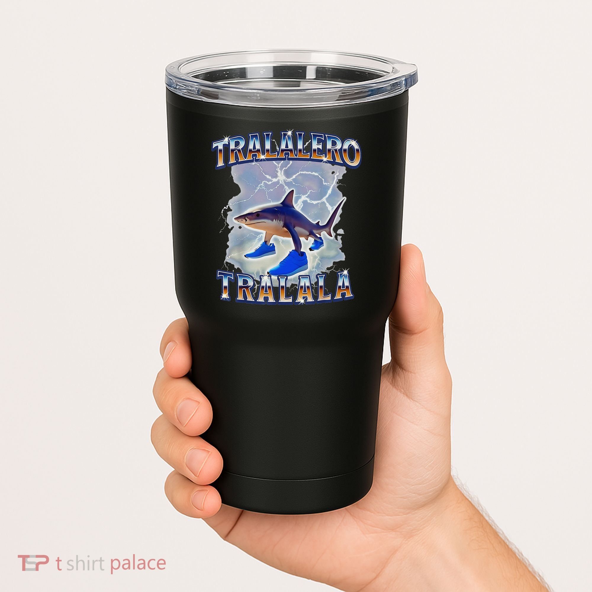 Tralalero Tralala Shark Meme Bootle Tumbler