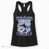 Tralalero Tralala Shark Meme Bootle Women's Tank Top thumb 0