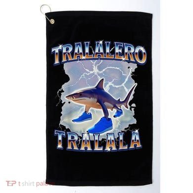 Tralalero Tralala Shark Meme Bootle Golf Towel