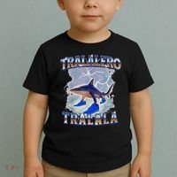 Tralalero Tralala Shark Meme Bootle Toddler T-Shirt thumb 2