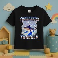 Tralalero Tralala Shark Meme Bootle Toddler T-Shirt thumb 3