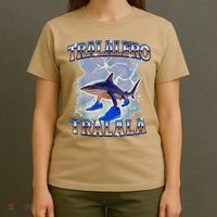 Tralalero Tralala Shark Meme Bootle T-Shirt thumb 4