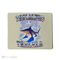 Tralalero Tralala Shark Meme Bootle Mousepad thumb 0